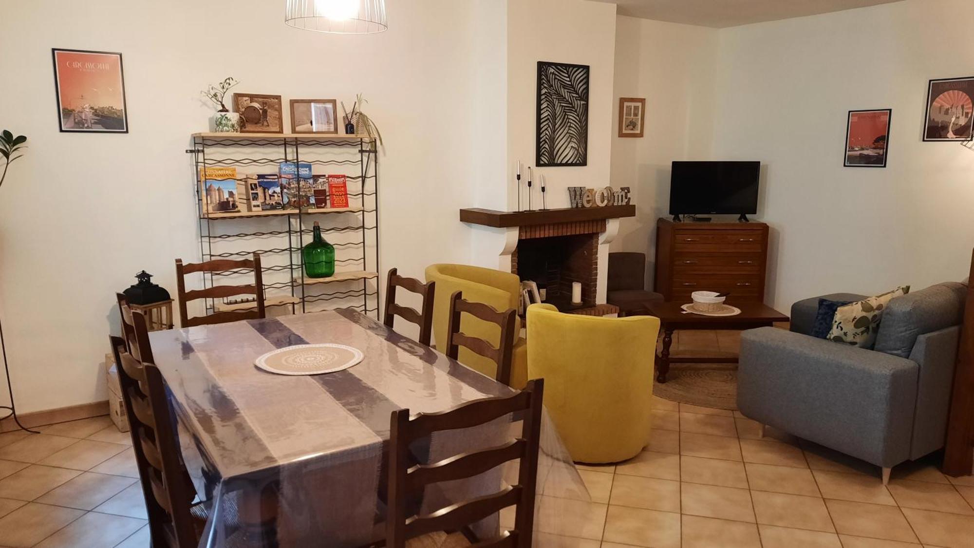 A 200 Metres Du Chateau : Maison De Ville Καρκασόν Εξωτερικό φωτογραφία